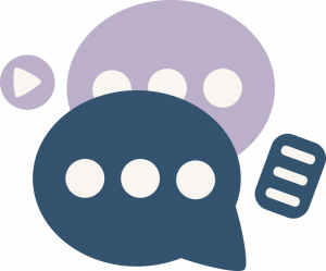 Icône de communication.